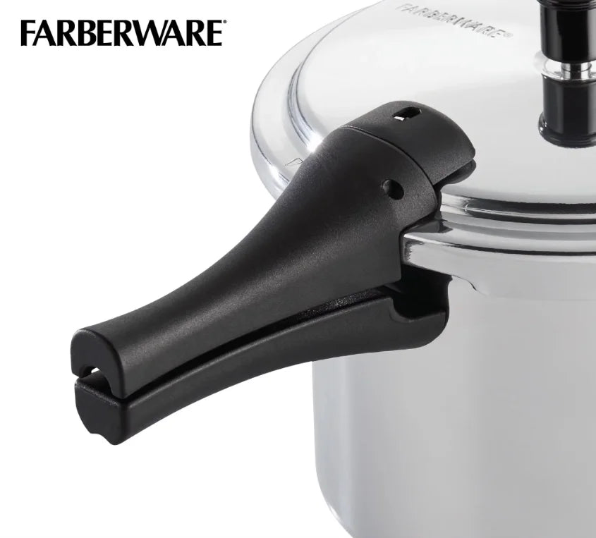 Farberware 6-Quart Aluminum Stovetop Pressure Cooker 15 PSI