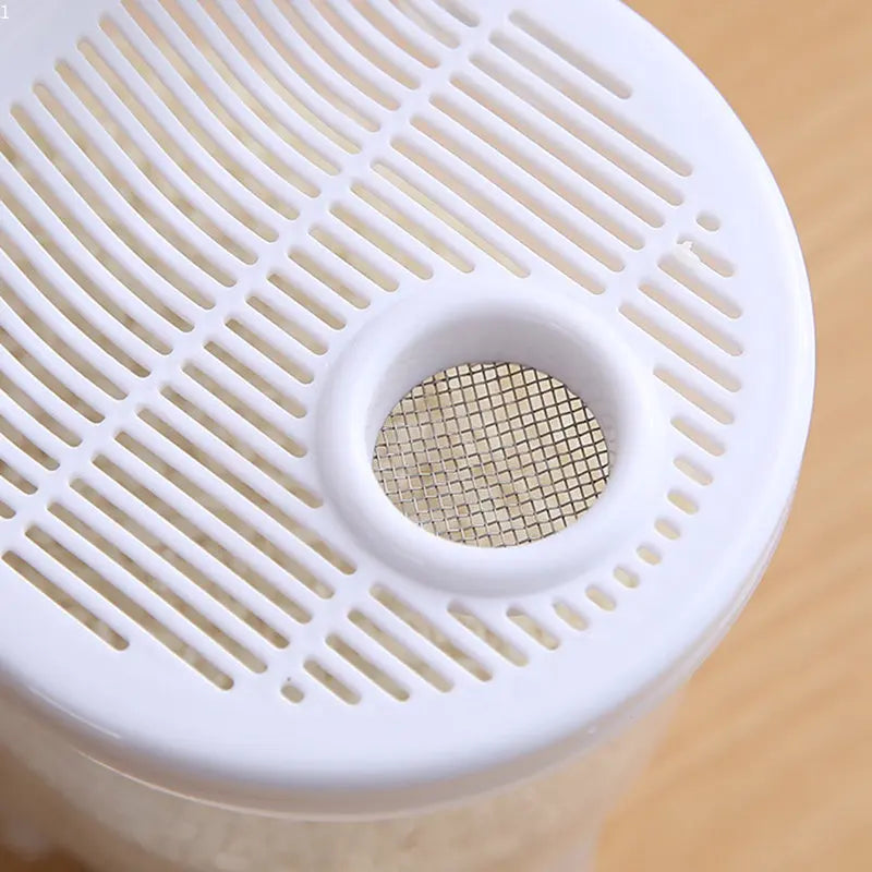 Automatic Quick Rice Washer Beans Cleaning Strainer No Hand Washing Cereals Washing Filter Rice Sieve Basket Kitchen Gadgets