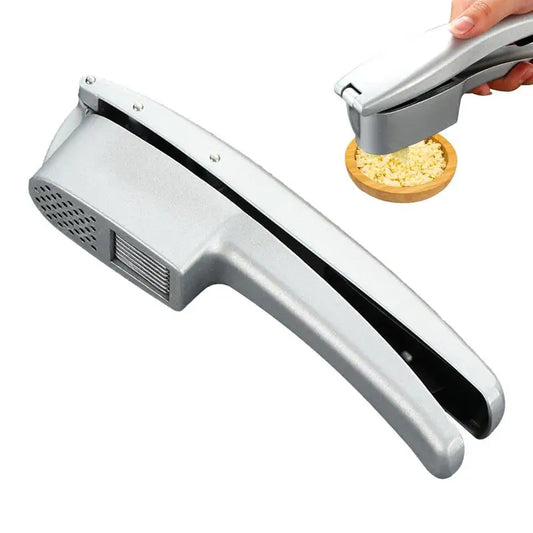 Garlic Press Kitchen Squeezer Ginger Masher Grinder Rustproof Garlic Crusher & Peeler Easy Garlic Press Mincer For Garlic Ginger