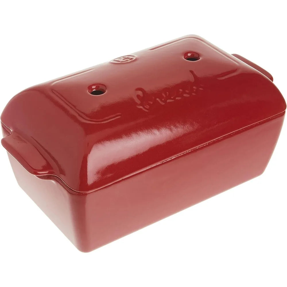 Bread Loaf Baker, 9.4 x 5"", Burgundy