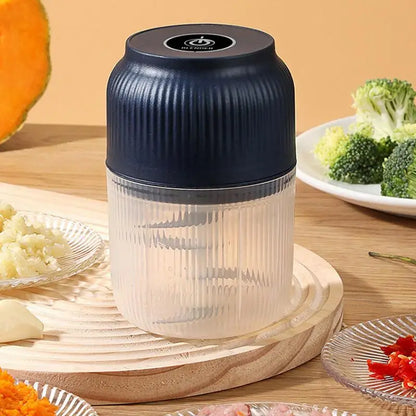 Electric Garlic Grinder Multi-Function Garlic Eggs Cordless Chopper Compact Food Chopping Tool For Saving Space For Pork Carrots