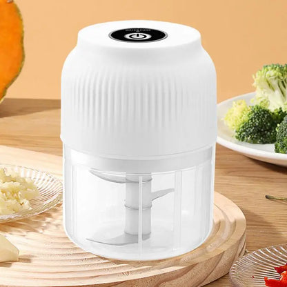 Electric Garlic Grinder Multi-Function Garlic Eggs Cordless Chopper Compact Food Chopping Tool For Saving Space For Pork Carrots