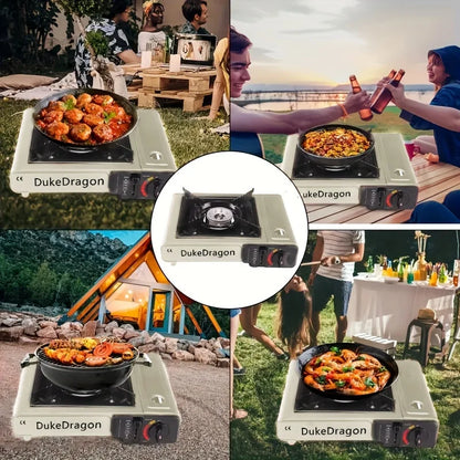 Portable Stove Camping BBQ Korean Kitchen Camp Butane Burner Stove