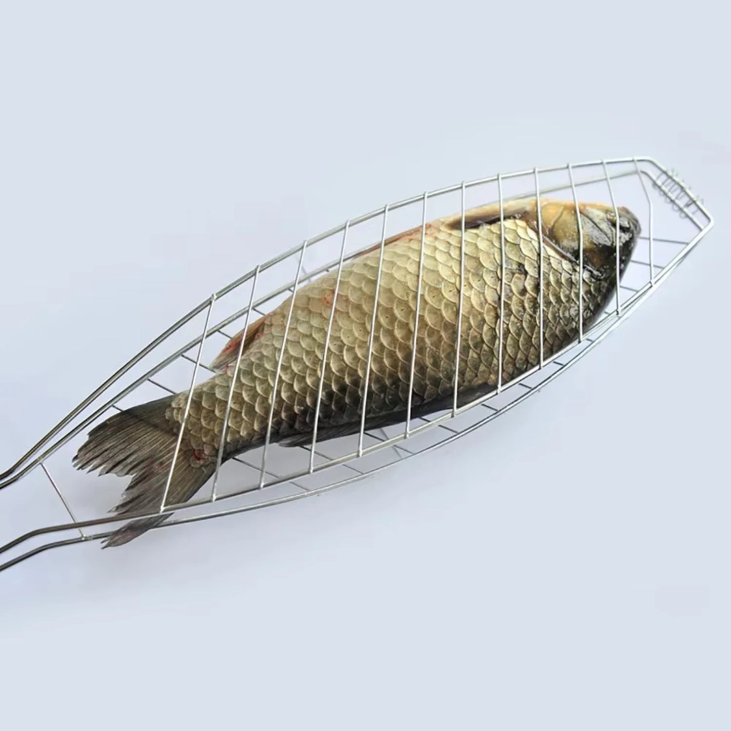 Roasting Fish Grilling BBQ Grill Basket Vegetable Folding Handle Nonstick Outdoor Barbecue Cookware Tool Mesh BBQ Cooking Grills