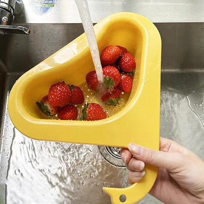 Swan Drain Basket General Fruit and Vegetable Basket Shelf Strainer Sink Kitchen Leftover Sink Multifunctional Drain Basket