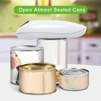 1pc Electric Can Opener; Automatic Can Opener Smooth Edge; Electric Can Openers For Kitchen Arthritis And Seniors; Kitchen Gadge