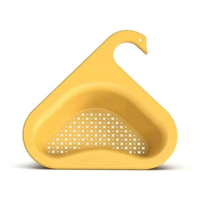 Swan Drain Basket General Fruit and Vegetable Basket Shelf Strainer Sink Kitchen Leftover Sink Multifunctional Drain Basket