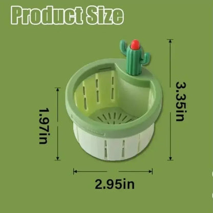 2024 New Upgraded Cactus Sink Strainer Leftover food waste filtering and draining basket Kitchen Sink Filter Strainer Tool