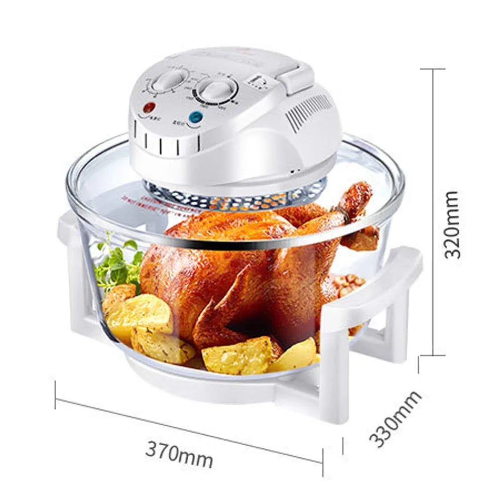 17L Turbo Air Fryer Convection Oven Roaster Electric Cooker Multifunction Infrared 110V