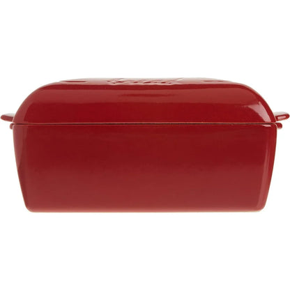 Bread Loaf Baker, 9.4 x 5"", Burgundy